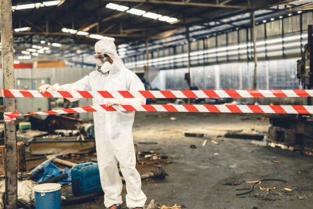 Professional Crime Scene Cleanup technician working in Eagleville, TN
